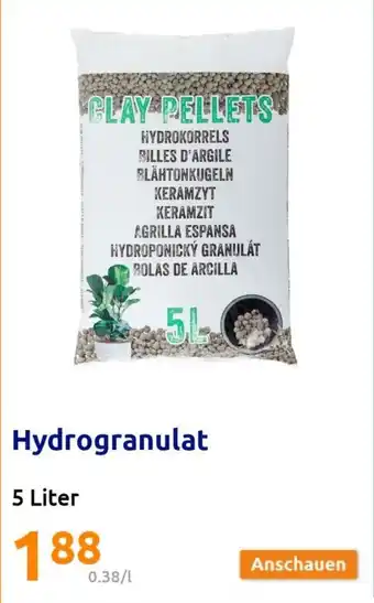 Action Hydrogranulat 5L Angebot