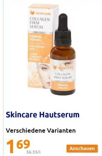 Action Skincare Hautserum Angebot