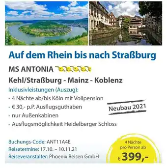 Edeka Neukauf Auf dem Rhein bis nach Straßburg Angebot