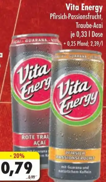 Lösch Depot Vita Energy 0,33 L Dose Angebot