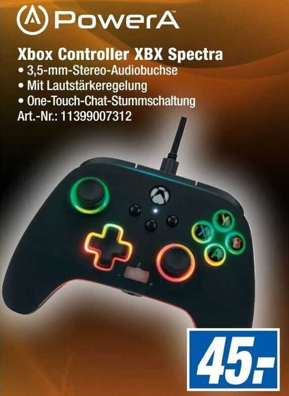Power A Xbox Controller XBX Spectra Angebot bei Expert Technomarkt