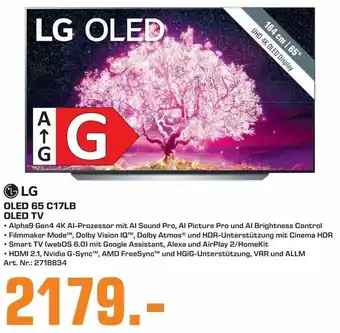 Saturn LG OLED 65 C17LB OLED TV Angebot