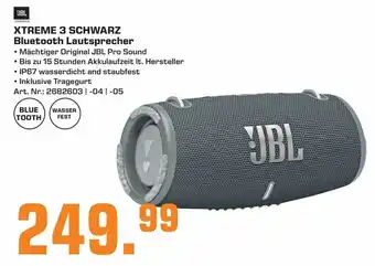 Saturn JBL Extreme 3 Schwarz Bluetooth Lautsprecher Angebot