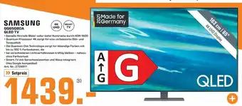 Saturn Samsung GQ65Q80A QLED TV Angebot