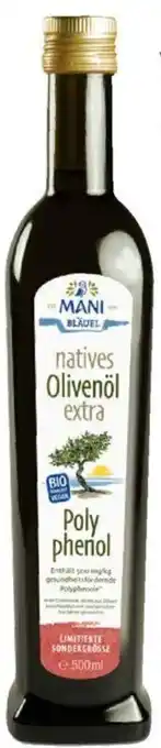 Alnatura Mani Natives Bio Olivenöl extra, Polyphenol 500 ml Angebot