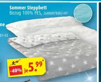 ROLLER Sommer Steppbett Angebot