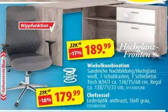 ROLLER Winkelkombination oder Chefsessel Angebot