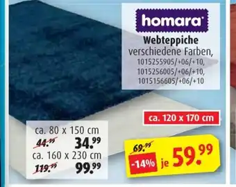 ROLLER Webteppiche Angebot