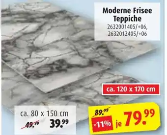 ROLLER Moderne Frisee Teppiche Angebot