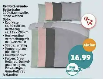 PENNY Renforcé-wende-bettwäsche Angebot