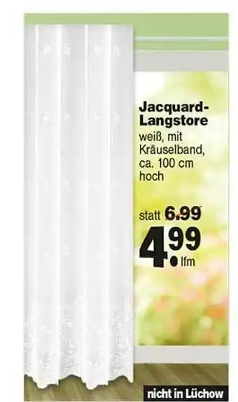 Repo Markt Jacquard-langstore Angebot