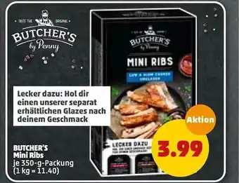 PENNY Butcher's Mini Ribs Angebot