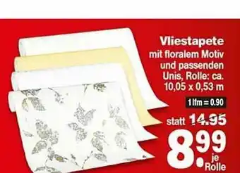 Repo Markt Vliestapete Angebot