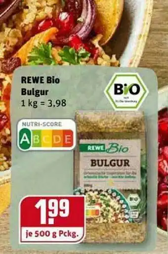 REWE Kaufpark Rewe Bio Bulgur Angebot