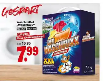 Repo Markt Waschmittel Waschfuxx Angebot