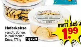 Repo Markt Haferkekse Angebot