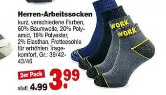 Repo Markt Herren-arbeitssocken Angebot