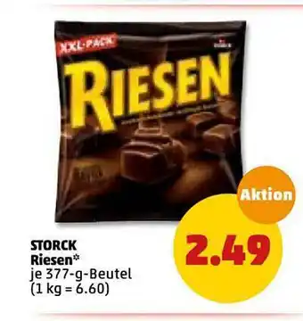 PENNY Storck Riesen 377g Beutel Angebot