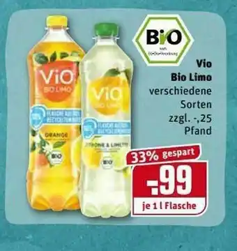 REWE Kaufpark Vio Bio Limo Angebot