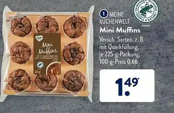 Aldi Süd Meine Kuchenwelt Mini Muffins Angebot