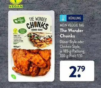 Aldi Süd Mein Veggie Tag The Wonder Chunks Angebot