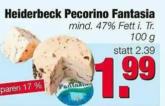 Edeka Heiderbeck Pecorino Fantasia Angebot