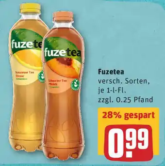 REWE Fuzetea 1L Angebot