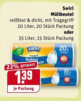 REWE Swirl Müllbeutel Angebot