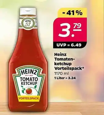 NETTO Heinz tomatenketchup vorteilspack Angebot