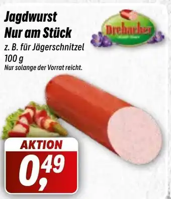 Simmel Drebacher Jagdwurst Nur am Stuck 100g Angebot