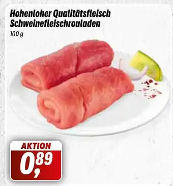 Simmel Hohenloher Qualitatsfleisch Schweinefleischrouladen 100g Angebot