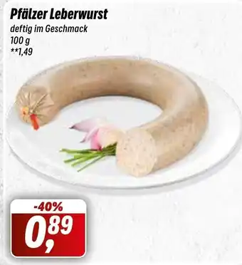 Simmel Pfalzer Leberwurst 100g Angebot