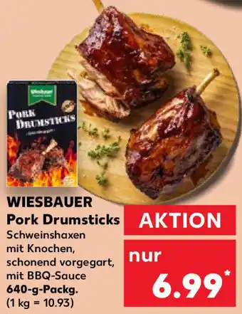 Kaufland Wiesbauer Pork Drumsticks 640 g Packg. Angebot