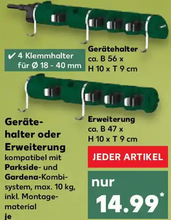 Kaufland Gerätehalter oder Erweiterung Angebot