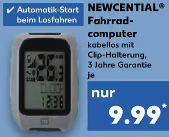 Kaufland Newcential Fahrradcomputer Angebot