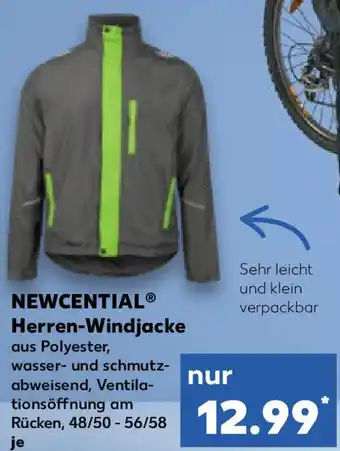 Kaufland Newcential Herren Windjacke Angebot