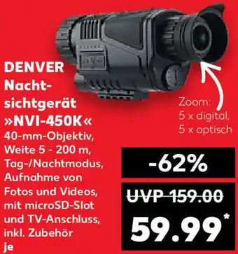 Kaufland Denver Nachtsichtgerät NVI-450K Angebot