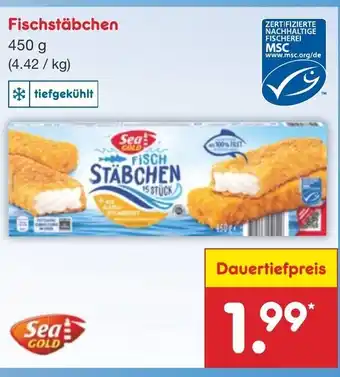 Netto Marken-Discount Fischstäbchen 450g Angebot