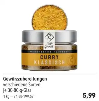 CITTI Markt Gewurzzubereitungen 30/80 g Angebot