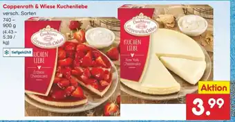 Netto Marken-Discount Coppenrath & Wiese Kuchenliebe 740-900g Angebot