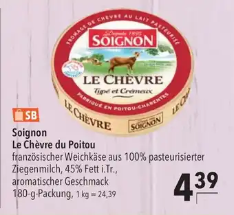 CITTI Markt Soignon Le Chevre du Poitou 180g Angebot