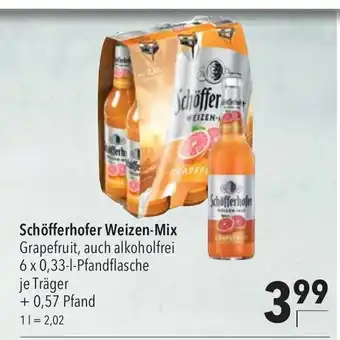 CITTI Markt Schofferhofer Weizen Mix 6*330ml Angebot