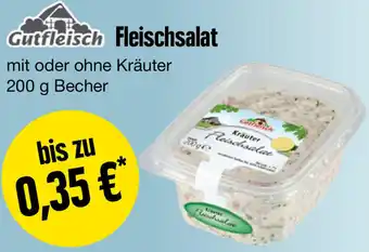 Edeka Gutfleisch Fleischsalat 200 g Becher Angebot