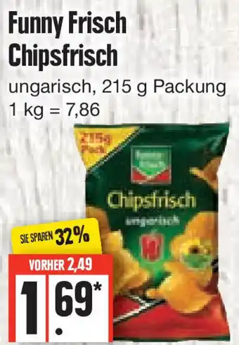 Edeka Funny Frisch Chipsfrisch 215 g Packung Angebot