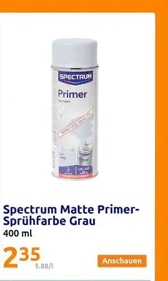 Action Spectrum matte primer-sprühfarbe grau Angebot