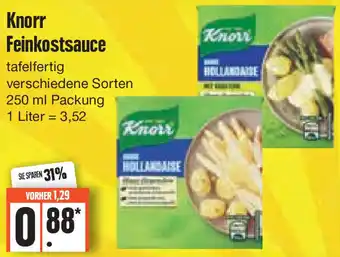 Edeka Knorr Feinkostsauce 250 ml Packung Angebot