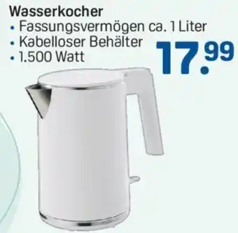 Rossmann Wasserkocher ca. 1 Liter Angebot