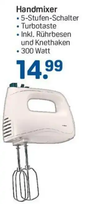 Rossmann Handmixer 300 Watt Angebot