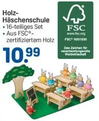 Rossmann Holz Häschenschule Angebot