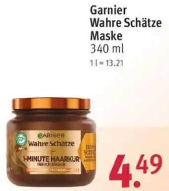 Rossmann Garnier Wahre Schätze Maske 340 ml Angebot